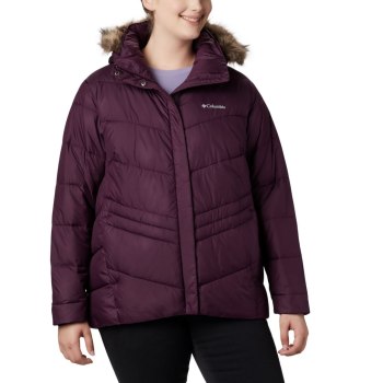 Columbia Ženske Jakne - Peak to Park Insulated Plus Size Crne Roze | GXTD-03475